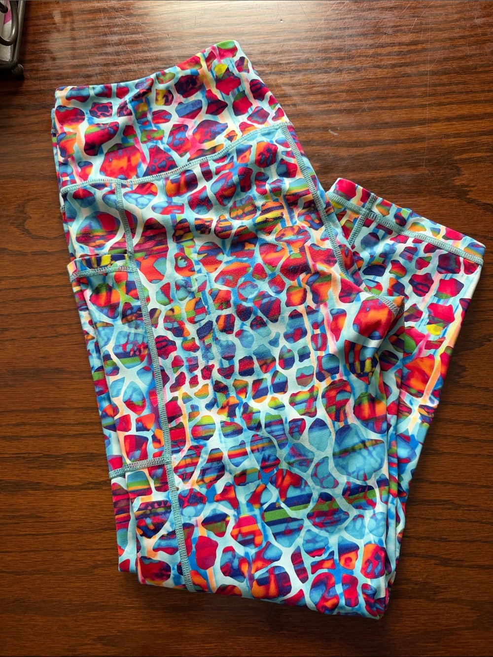 Constantly Varied Gear Multi-Color Printed Capris